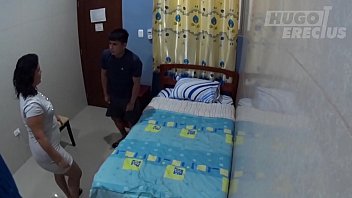 Мед работница организовала лечебное порево с молодым пациентом